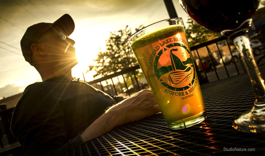 Bière en terrasse  - StudioNature.com